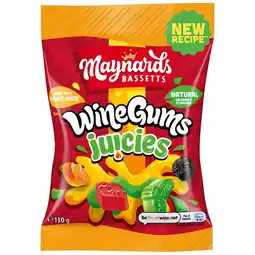 Morrisons Maynards Bassetts Wine Gums Juicies Sweets Bag offer