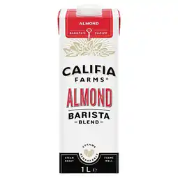 Tesco Califia Farms Almond Barista 1L offer