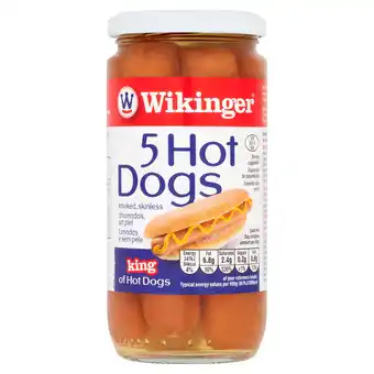 Tesco Wikinger 5 Hot Dogs 200G offer