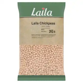 Tesco Laila Chickpeas 2Kg offer