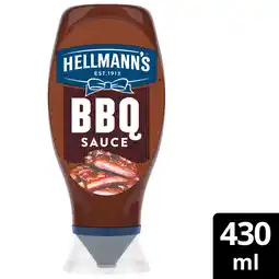 Tesco Hellmans Squeezy Smokey Bbq Sauce 430Ml offer