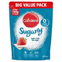 Tesco Canderel Sugarly Zero Calorie Sweetener 370G offer