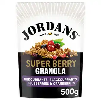 Tesco Jordans Super Berry Granola 500g offer