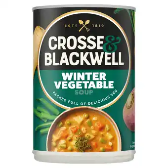 Tesco Crosse & Blackwell Winter Vegetable Soup 400g offer
