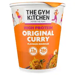 Tesco The Gym Kitchen High Protein Original Curry Flavour Noodles 64g offer