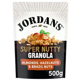 Tesco Jordans Super Nutty Granola 500g offer