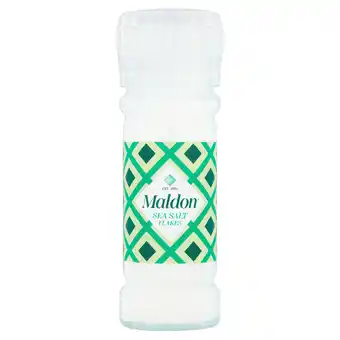 Tesco Maldon Sea Salt Flakes Grinder 55G offer