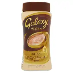 Tesco Galaxy Vegan Instant Hot Chocolate 250G offer