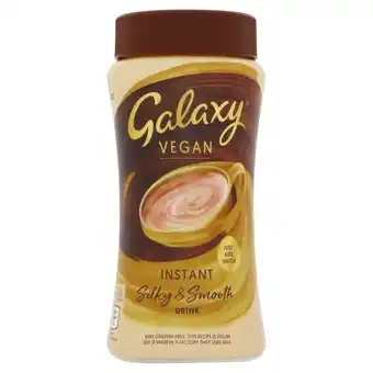 Tesco Galaxy Vegan Instant Hot Chocolate 250G offer