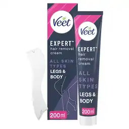 Tesco Veet Expert Hair Removal Cream Legs And Body 200Ml offer