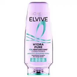 Tesco L'Oreal Elvive Hydra Pure Conditioner 300ml offer