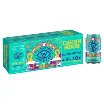 Tesco Vocation Crush Hour 10x330ml offer