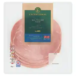 Asda Exceptional by ASDA Slow Cured Wiltshire Ham 120g offer