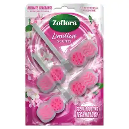 Morrisons Zoflora Sweet Freesia & Jasmine Toilet Rim Block offer
