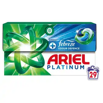 Morrisons Ariel Platinum + Febreze Odour Defence Washing Capsules offer