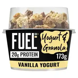 Morrisons Fuel10k 20g Protein Vanilla Yogurt & Granola 173g offer