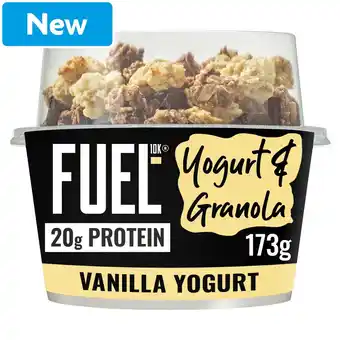 Morrisons Fuel10k 20g Protein Vanilla Yogurt & Granola 173g offer