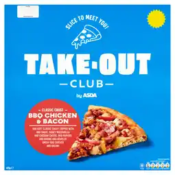 Asda Takeout Club by ASDA Classic Crust BBQ Chicken & Bacon 475g offer