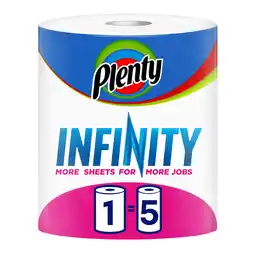 Iceland Plenty Infinity Kitchen Roll 375 Sheets offer