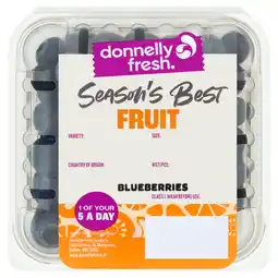 Iceland Donnelly Fresh Season's Best Fruit Blueberries 125g offer