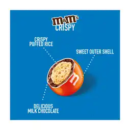 Iceland M&M's Crispy Chocolate More to Share Pouch Bag 187g offer
