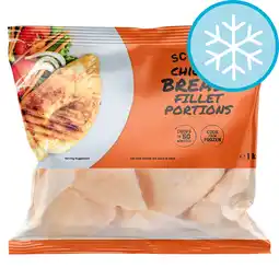 Tesco Scoff'd Chicken Breast Fillet Portions 1kg offer