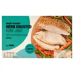 Asda ASDA Herb Crusted Pork Joint 550g offer
