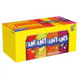 Iceland Fanta Flavours Variety Pack 8 x 330ml Cans offer