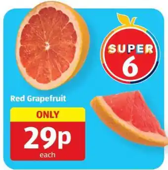 Aldi Red Grapefruit offer