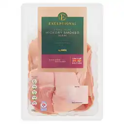 Asda Exceptional by ASDA Finely Sliced Hickory Smoked Ham 120g offer