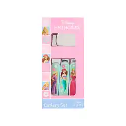 Asda Disney Princess More 3pc SS Cutlery Set offer