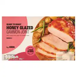 Asda ASDA Honey Glazed Gammon Joint 600g offer