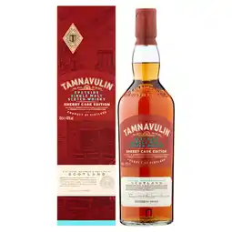 Asda Tamnavulin Speyside Single Malt Scotch Whisky Sherry Cask Edition 70cl offer