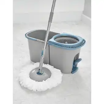 Asda George Home Grey Spin Mop Set offer