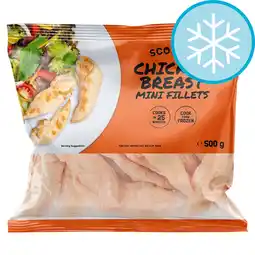 Tesco Scoff'd Chicken Breast Mini Fillets 500g offer