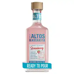 Asda Olmeca Altos Margarita Strawberry 750ml offer