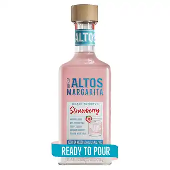 Asda Olmeca Altos Margarita Strawberry 750ml offer