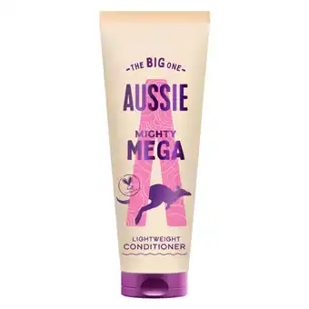 Asda Aussie Mighty Mega Lightweight Conditioner 275ml. Daily Moisturiser for All Hair Types offer