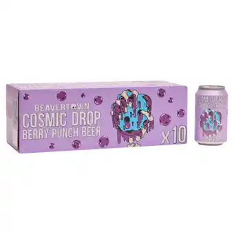 Asda Beavertown Cosmic Drop Berry Punch Beer 10 x 330ml offer
