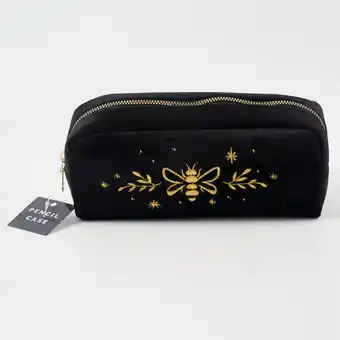 Asda ASDA Darrk Graden Velvet Pencil Case offer