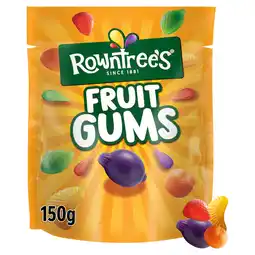 Iceland Rowntree's Fruit Gums Sweets Sharing Bag 150g offer