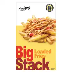 Iceland Snacksters Big Stack Loaded Chips 255g offer