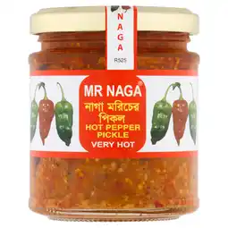 Iceland Mr Naga Hot Pepper Pickle 190g offer