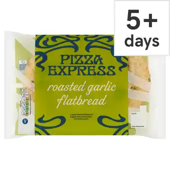 Tesco Pizza Express Roasted Garlic Flatbread 170g offer