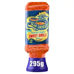 Tesco Blue Dragon Reduced Sugar Thai Sweet Chilli Dipping Sauce 295g offer