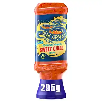 Tesco Blue Dragon Reduced Sugar Thai Sweet Chilli Dipping Sauce 295g offer