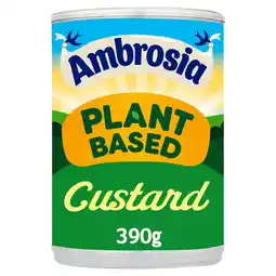 Tesco Ambrosia Plant Based Custard 390g offer