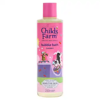 Tesco Childs Farm Bubble Bath Cherry 250ml offer