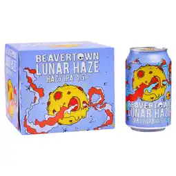 Asda Beavertown Lunar Haze Hazy IPA 4 x 330ml offer