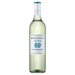 Asda McGuigan Alcohol Free Zero Sauvignon Blanc 75cl offer